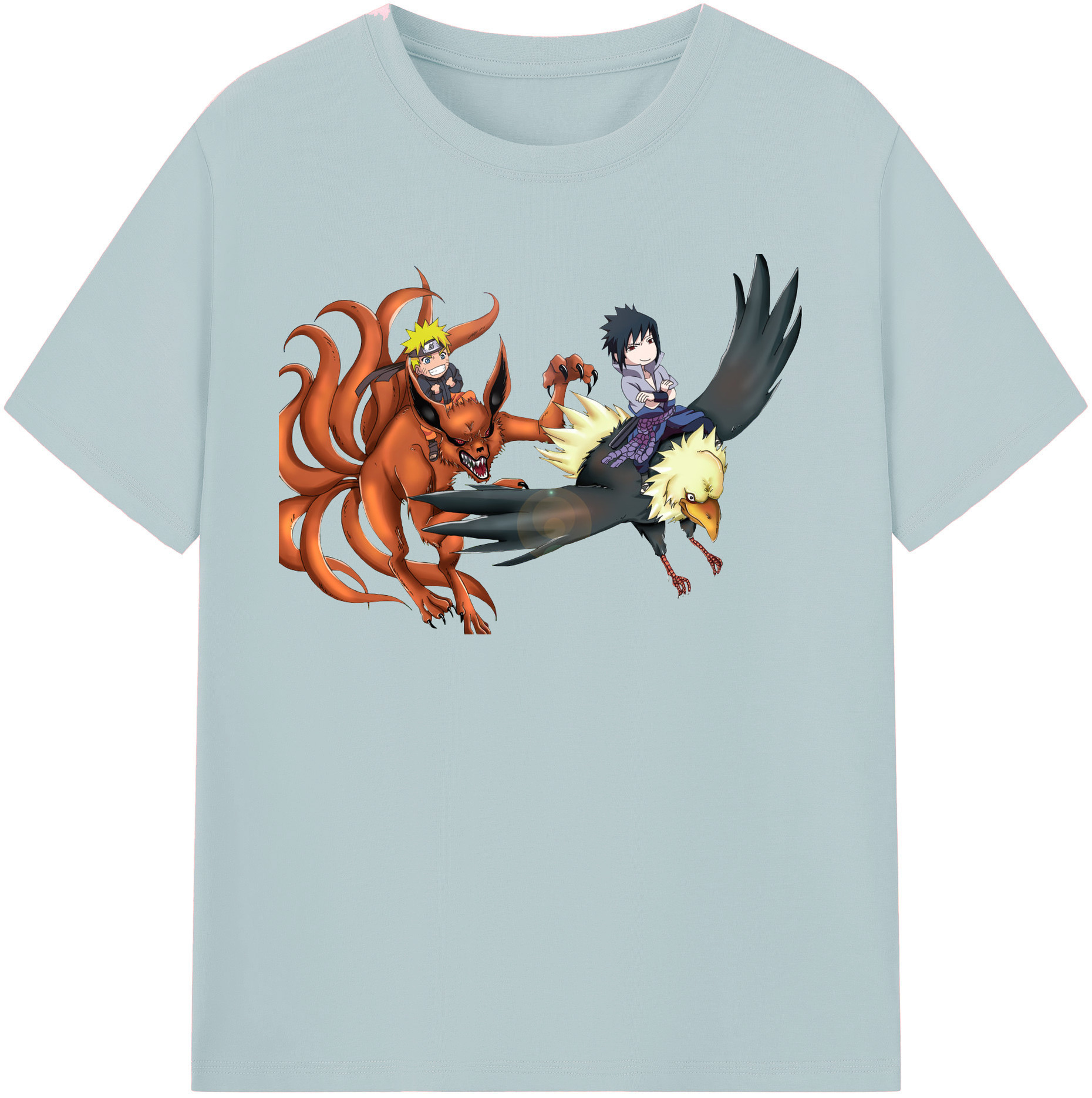（画像用） NARUTO -ナルト- うずまき ナルト Uzumaki Naruto 綿100％半袖Tシャツ（フロントプリント）
